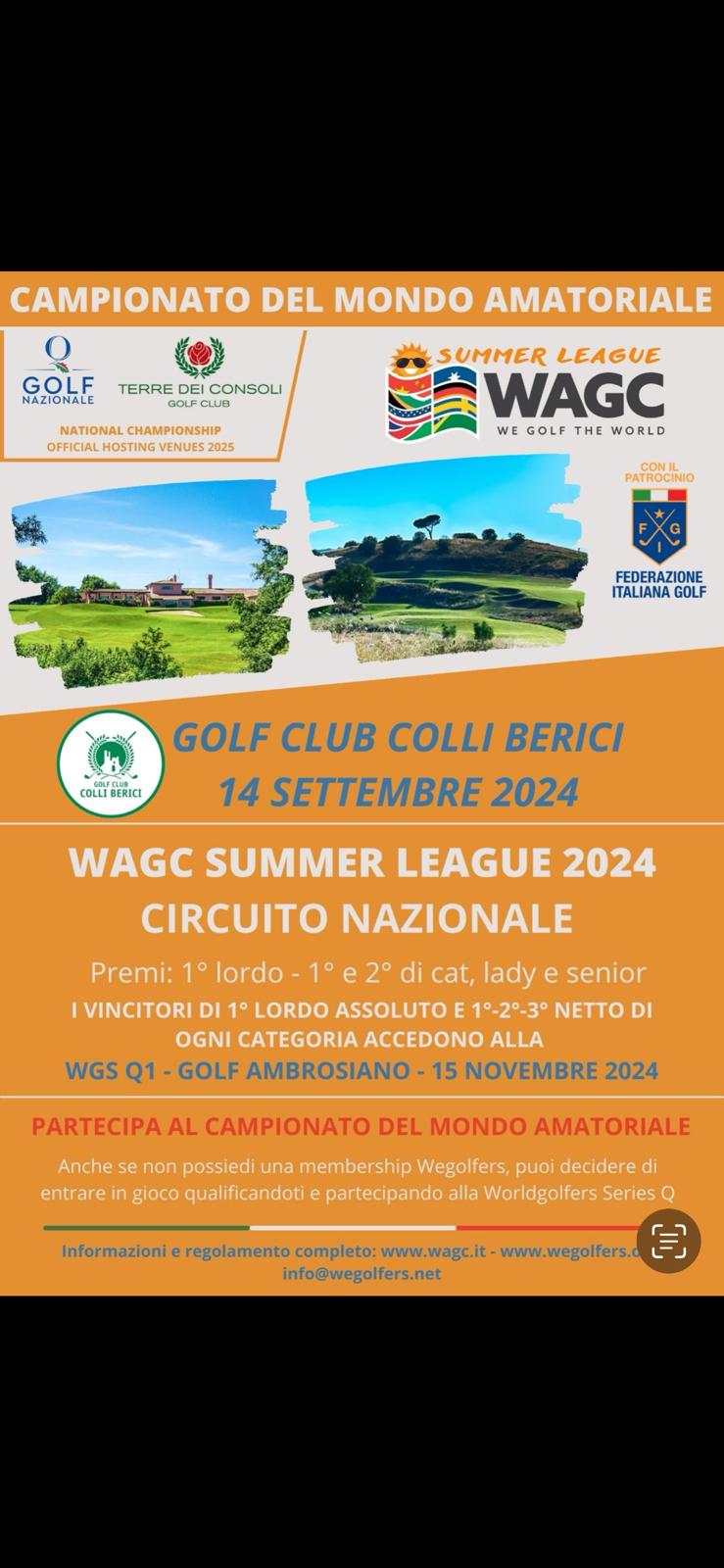 WAGC Summer League 2024