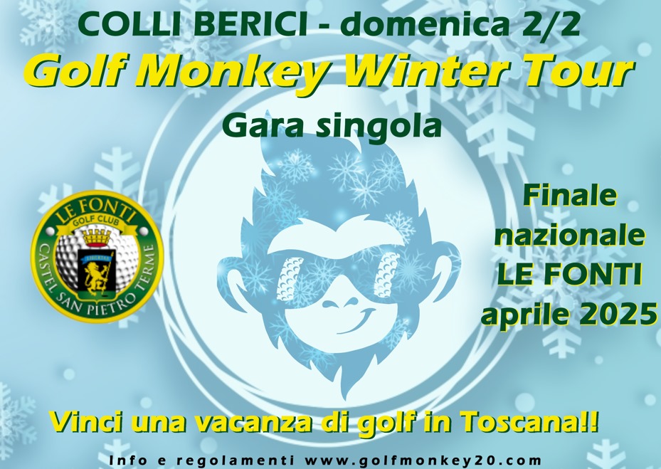 Golf Monkey Winter Tour