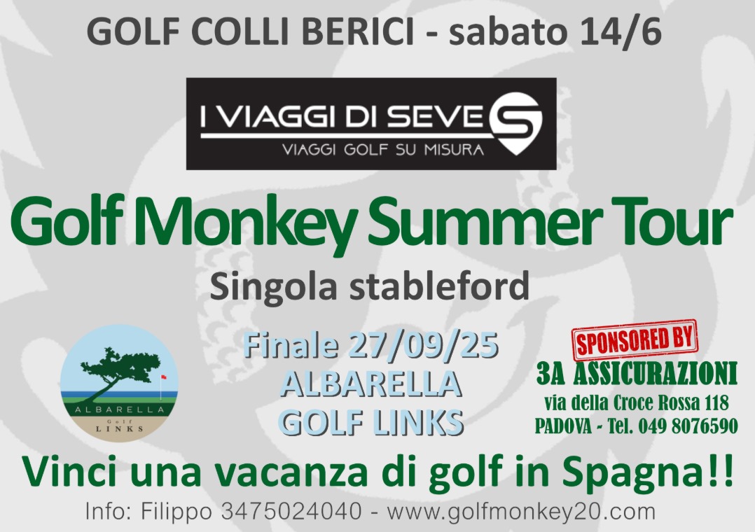 Golf Monkey Summer Tour