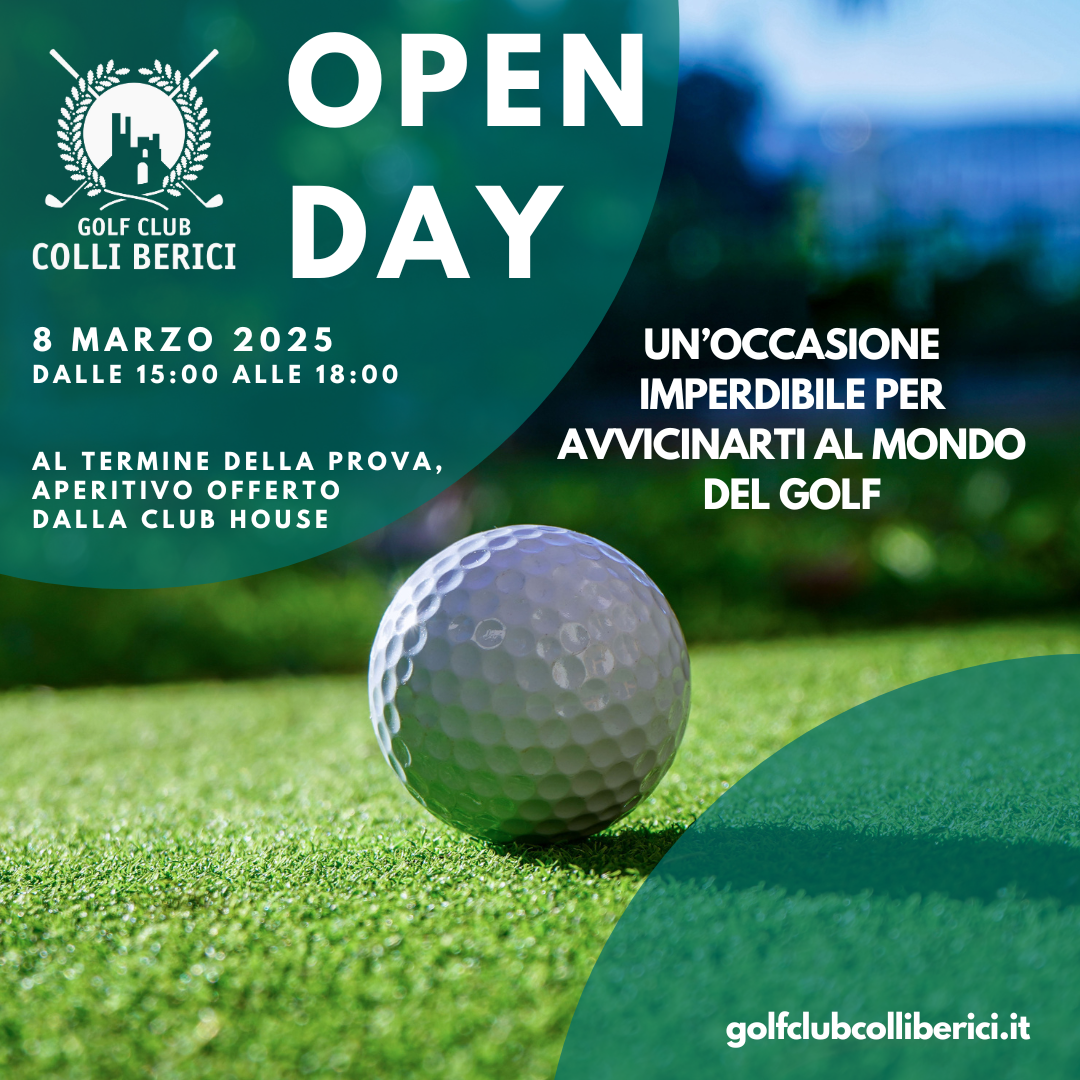 Open Day al Golf Club Colli Berici