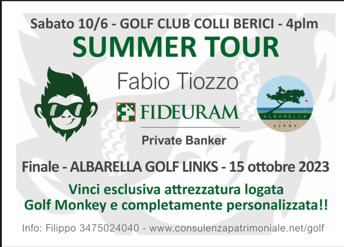 Fideuram Summer Tour by Golf Monkey