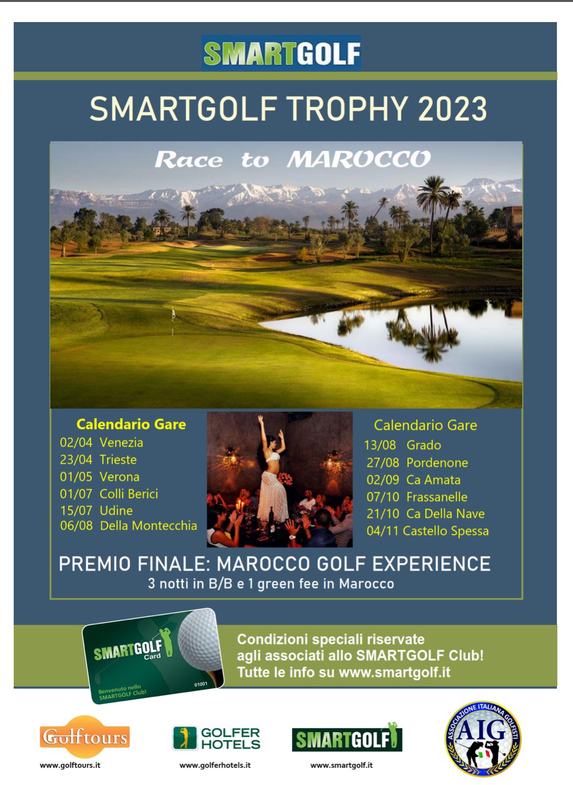 Smartgolf Trophy 2023 Race to Marocco