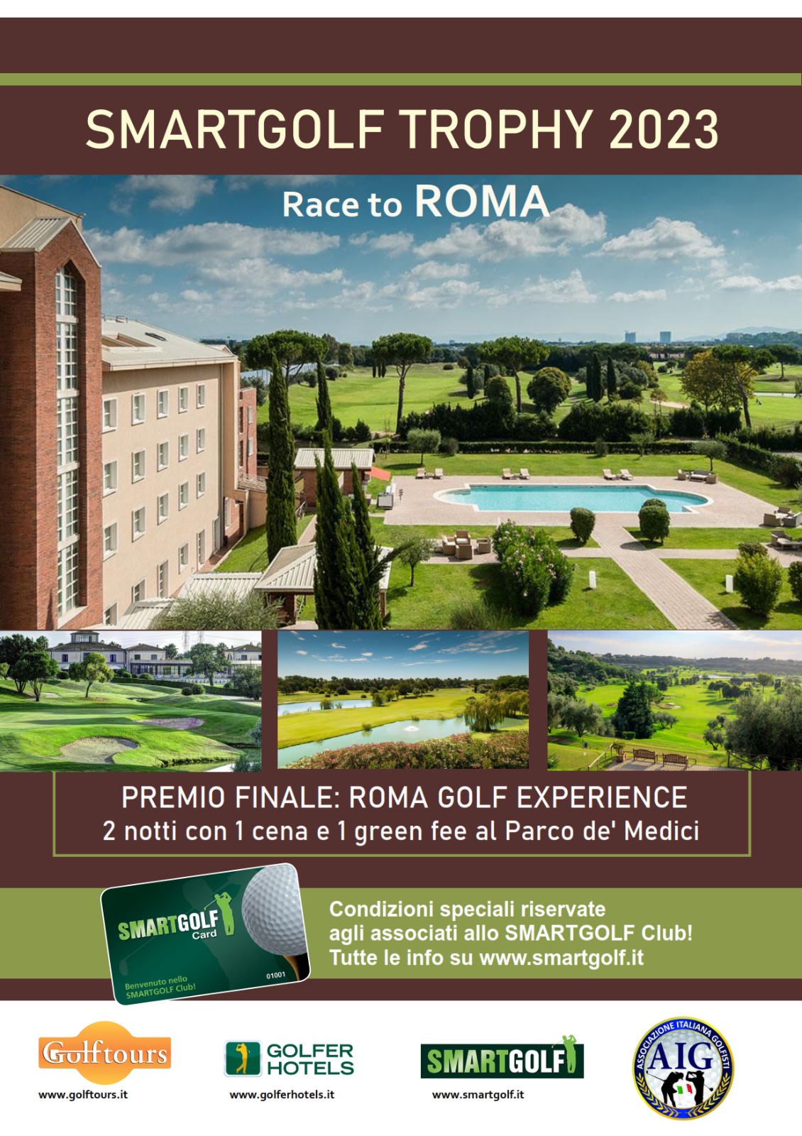 Smartgolf Trophy, Race to Roma 2023