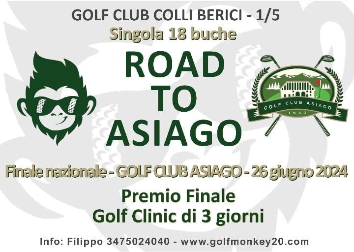 Road to Asiago By Golf Monkey