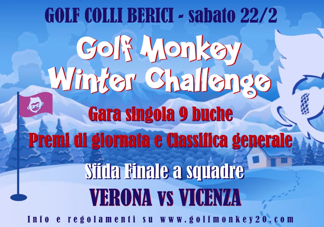 Golf Monkey Winter Challenge
