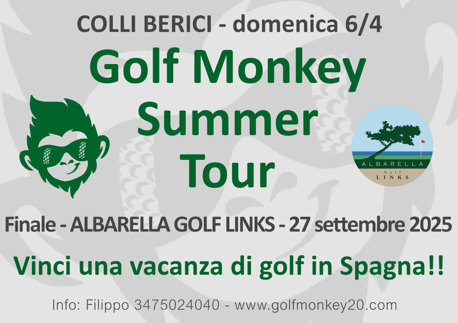 Golf Monkey Summer Tour